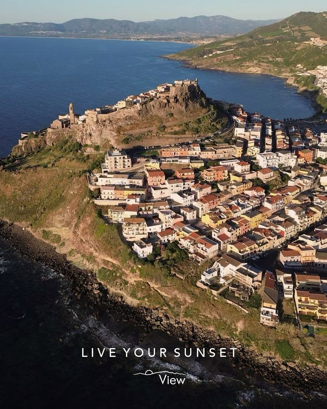 Veduta aerea di Castelsardo